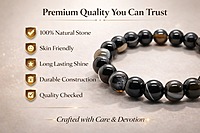 ankkjyoti Suleimani Aqeeq Pearl Beads Bracelet 8mm