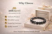 ankkjyoti Suleimani Aqeeq Pearl Beads Bracelet 8mm
