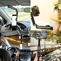 Sun Visor Cellphone Holder – Car Mount | Hands-Free Viewing | Universal Fit