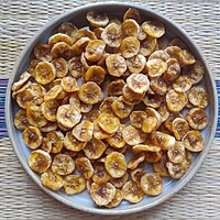 Sun dried Bananas