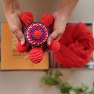 Crochet Turtle Large Buddy