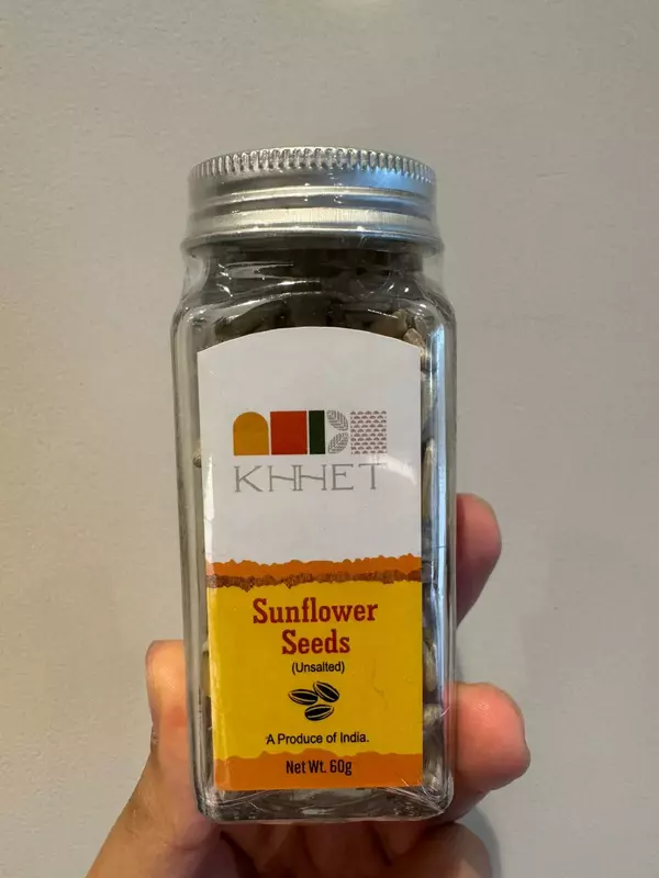 Sunflower Seeds 60 Gms - Khhet