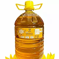 Wood Pressed Sunflower Oil (Mara Chekku- 5L Bottle) | Cold Pressed