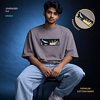 Sung Jinwoo - Solo Leveling | Oversized T-Shirt | Cool Grey