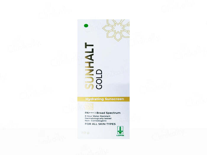 Sunhalt Gold Hydrating Sunscreen SPF 50