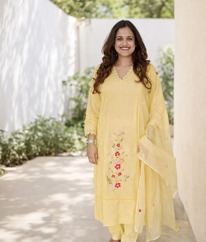 Sunlit Garden Kurta Set