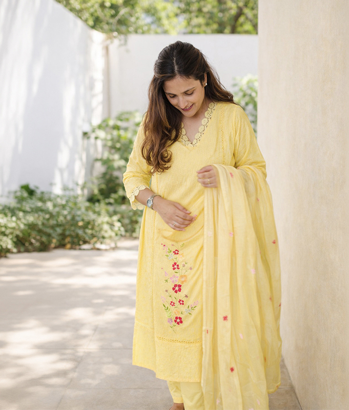 Sunlit Garden Kurta Set