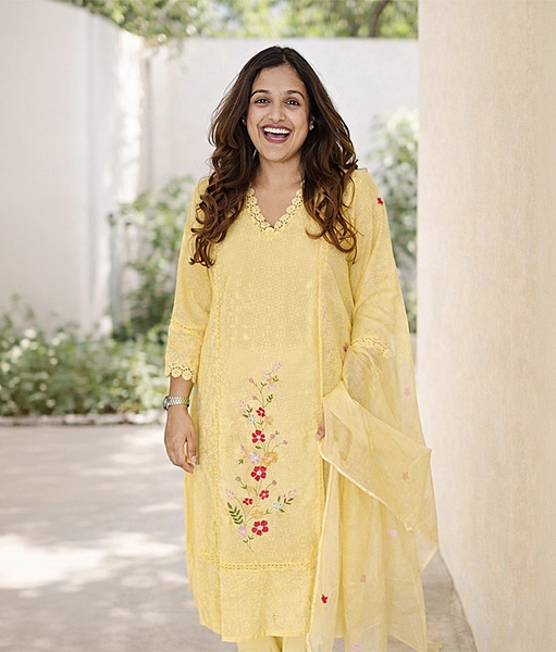 Sunlit Garden Kurta Set