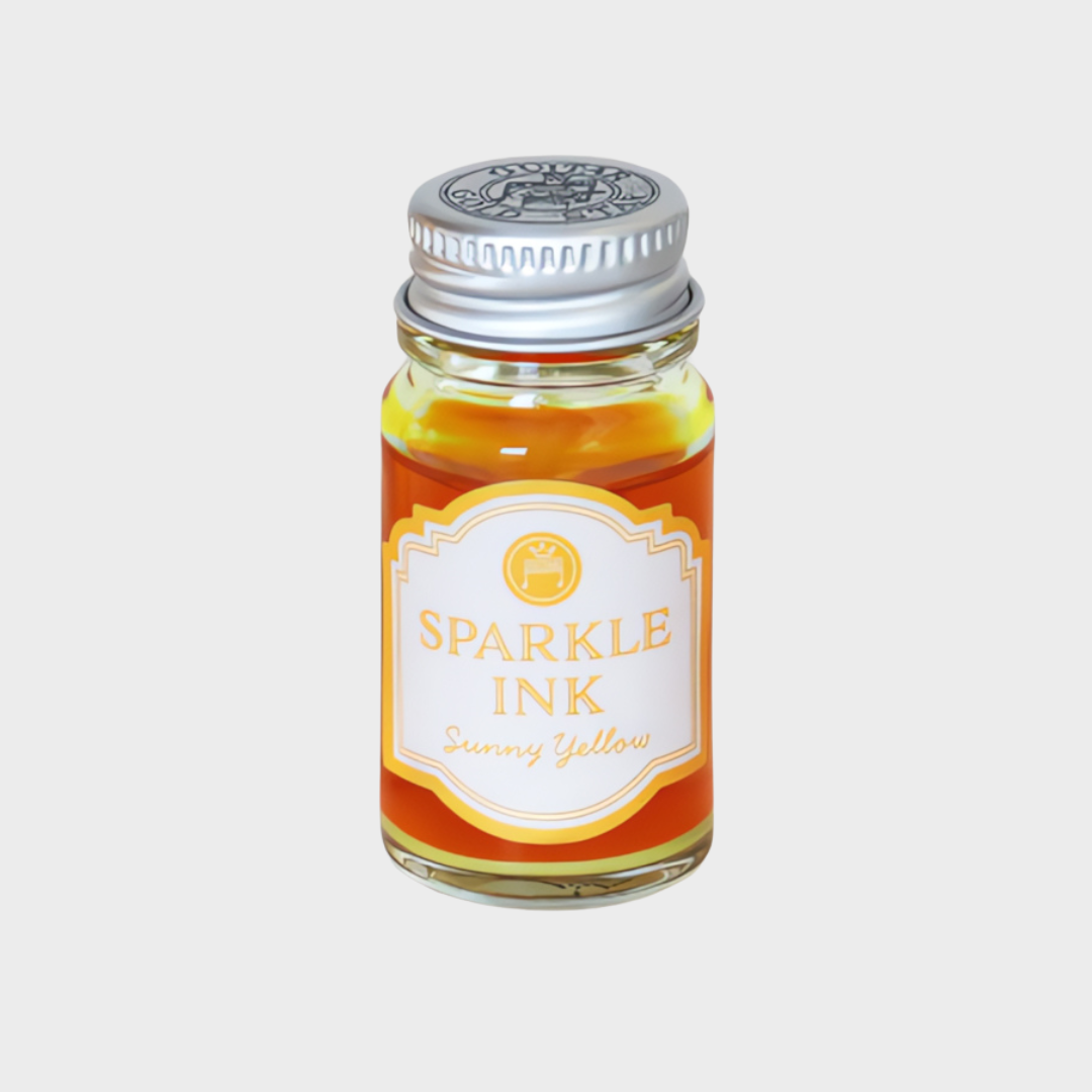 Teranishi Chemical | Ink | 12ml | Sparkle | Guitar | For Fountain Pen | Sunny Yellow