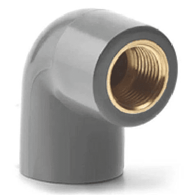 Brass Th. Elbow, 32*3/4", Agriculture PVC Fittings