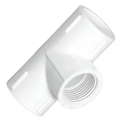 Threaded Tee (Plastic), 32mm, 1-1/4(Inch), Supreme Aqua Gold uPVC High Pressure Plumbing System