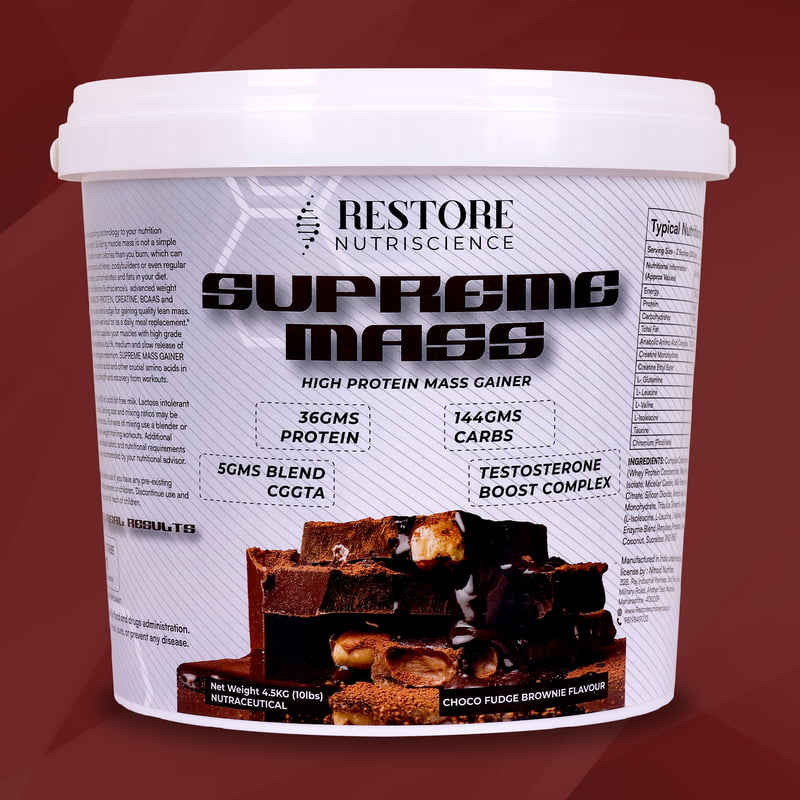 Restore - Supreme Mass 5kg Choco Fudge Brownie