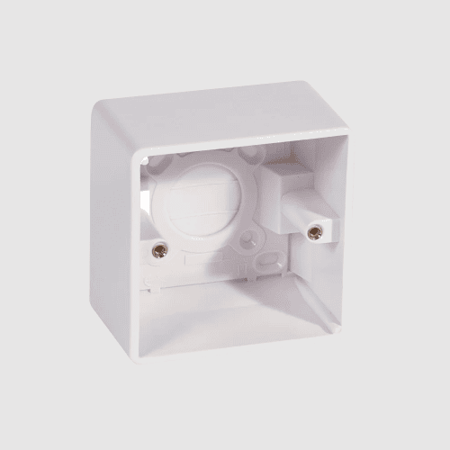 Delton Surface Mount Box White (DLT-SMYW)