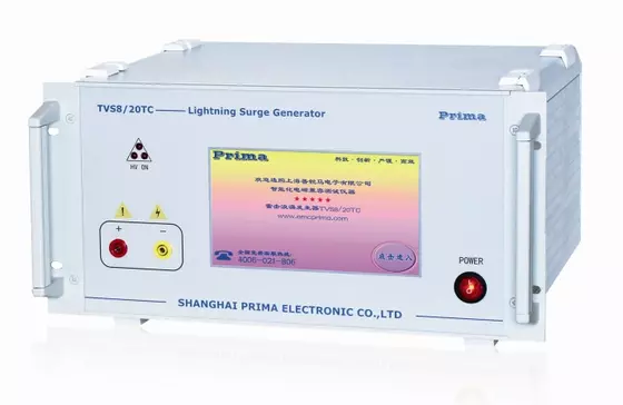 Surge Generator TVS8/20TC - Lightning Impulse Current Generator for Electrical Equipment Surge Generator TVS8/20TC - Lightning Impulse Current Generator for Electrical Equipment