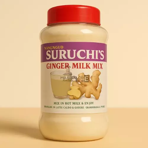Suruchi's Ginger Milk Mix – Warming & Nourishing Health Drink- 300g