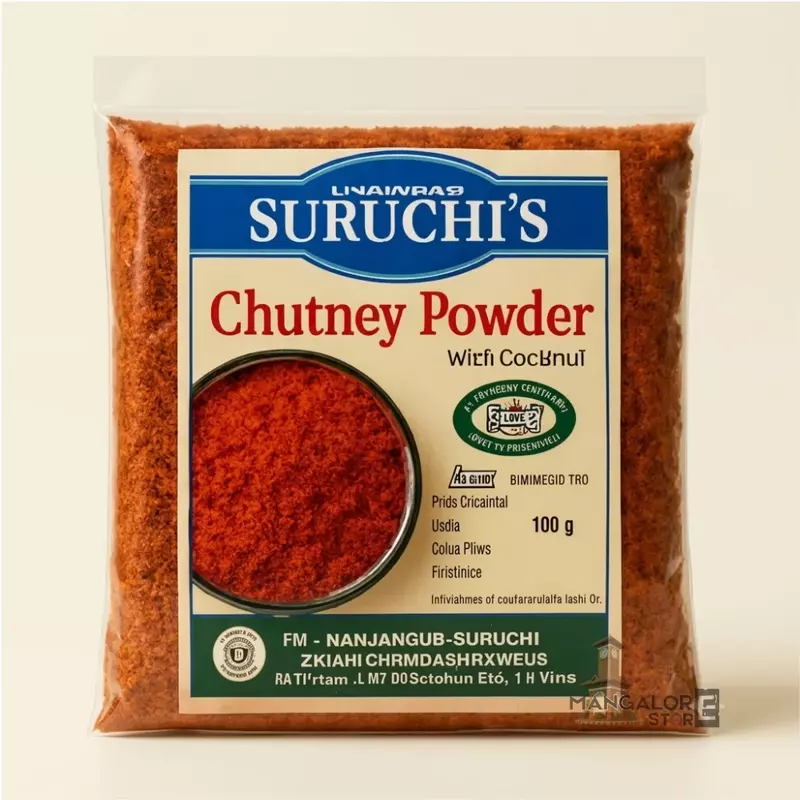 Suruchi Chutney Powder | Traditional South Indian Blend – 100g