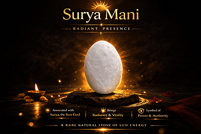 ankkjyoti - Surya Mani (White)