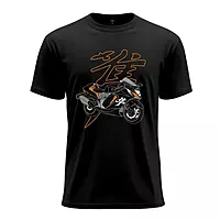 HAYABUSA ROUND NECK T-SHIRT BLACK
