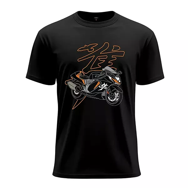HAYABUSA ROUND NECK T-SHIRT BLACK