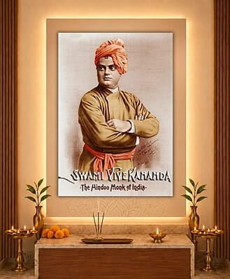 [PP] Swami Vivekananda - Hindu Monk Portrait - Chicago (1893)