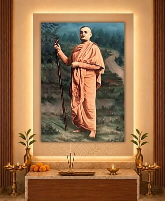 [PP] Swami Vivekananda - Wandering Monk - India (1888-1893) - Pose 1