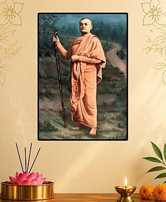 [WL] Swami Vivekananda - Wandering Monk - India (1888-1893) - Pose 1