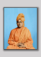 Swami Vivekananda in Meditation Posture
