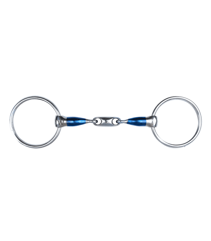 Waldhausen, Sweet Iron Snaffle, Double Jointed, Anatomical