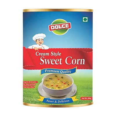 Dolce - Cream Style Sweet Corn 450 Grams
