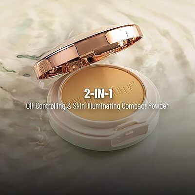 SWISS BEAUTY Oil Cantrol Compact Powder Face Makeup