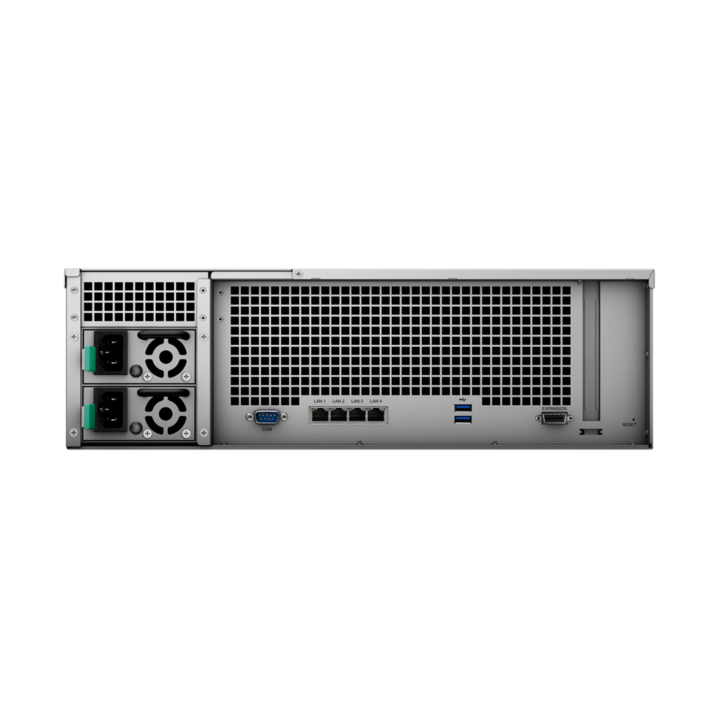 Synology RackStation RS2818RP+ 16-Bay NAS Server | Quad-Core CPU | 4GB DDR4 RAM | Scalable to 28 Bays | Ideal for SMB Backup & Virtualization Synology RackStation RS2818RP+ 16-Bay NAS Server | Quad-Core CPU | 4GB DDR4 RAM | Scalable to 28 Bays | Ideal for SMB Backup & Virtualization