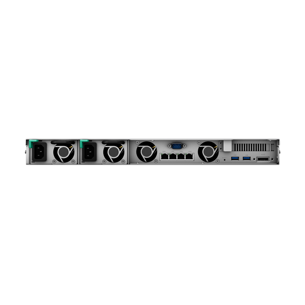 Synology RackStation RS818+/RS818RP+ | 4-Bay Rackmount NAS | Quad-Core CPU with AES-NI | 2GB DDR3 RAM (Expandable) | 10GbE Ready | 1099MB/s Read | SMB Storage Server Synology RackStation RS818+/RS818RP+ | 4-Bay Rackmount NAS | Quad-Core CPU with AES-NI | 2GB DDR3 RAM (Expandable) | 10GbE Ready | 1099MB/s Read | SMB Storage Server