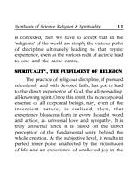 Synthesis of Science Religion and Spirituality