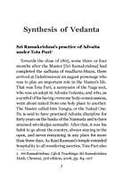 Synthesis of Vedanta