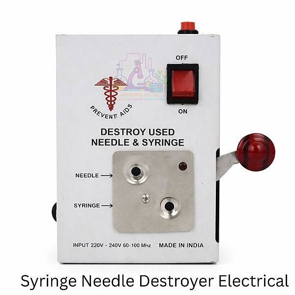 Syringe Needle Destroyer Electrical