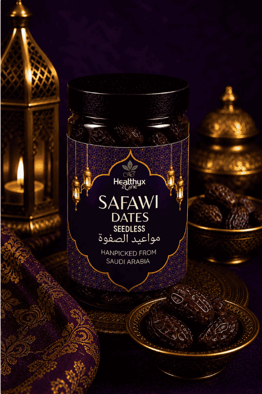Safawi Dates Seedless | Healthyx Zone
