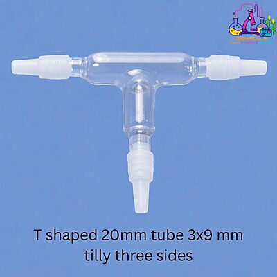 T shaped 20mm tube 3x9 mm tilly three sides