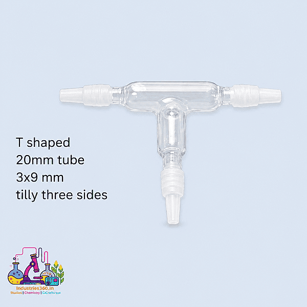T shaped 20mm tube 3x9 mm tilly three sides