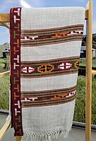 T-akhrot teen patti with border Kullu shawls