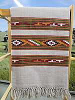 T Chashmi teen patti with border Kullu shawls