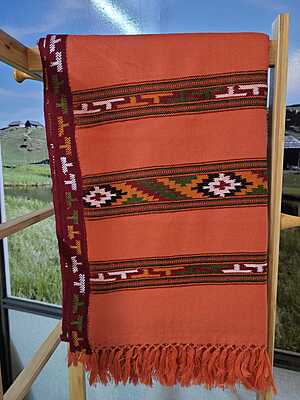 T Chashmi teen patti with border Kullu shawls