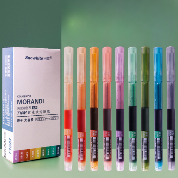 Snowhite T16M Morandi Rollerball Pen 0.5
