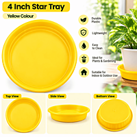 4 Inch Plastic Plant Tray | ECSHA