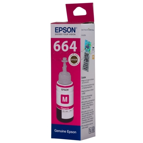 Epson Ink Bottle T664 Magenta