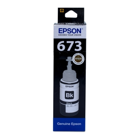 Epson Ink Bottle T673 Black
