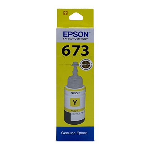 Epson Ink Bottle T673 Yellow