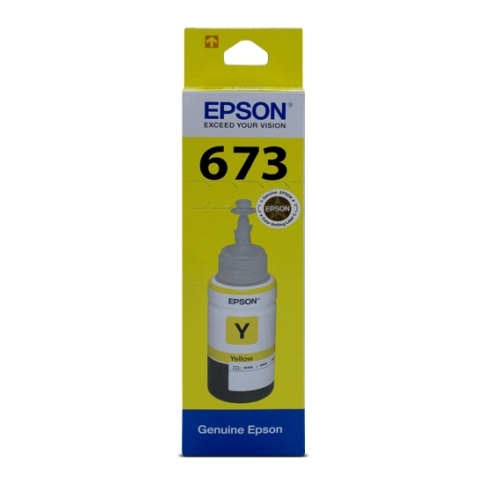 Epson Ink Bottle T673 Yellow