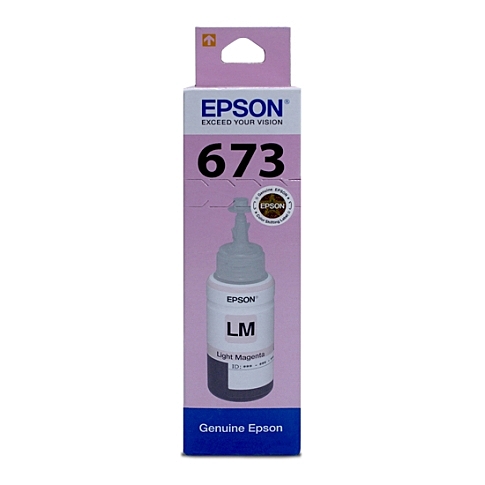 Epson Ink Bottle T673 Light Magenta