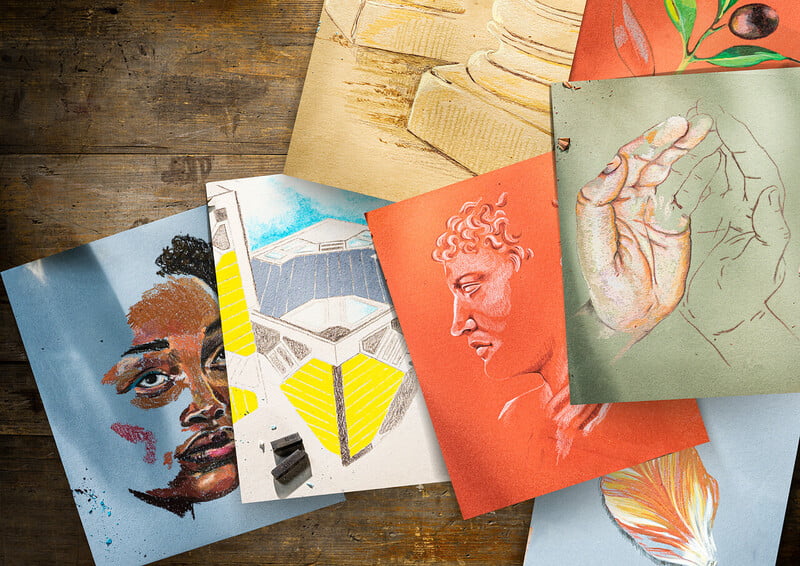 REMBRANDT TONED PAPER PAD, 180GSM, 50 SHEETS REMBRANDT TONED PAPER PAD, 180GSM, 50 SHEETS