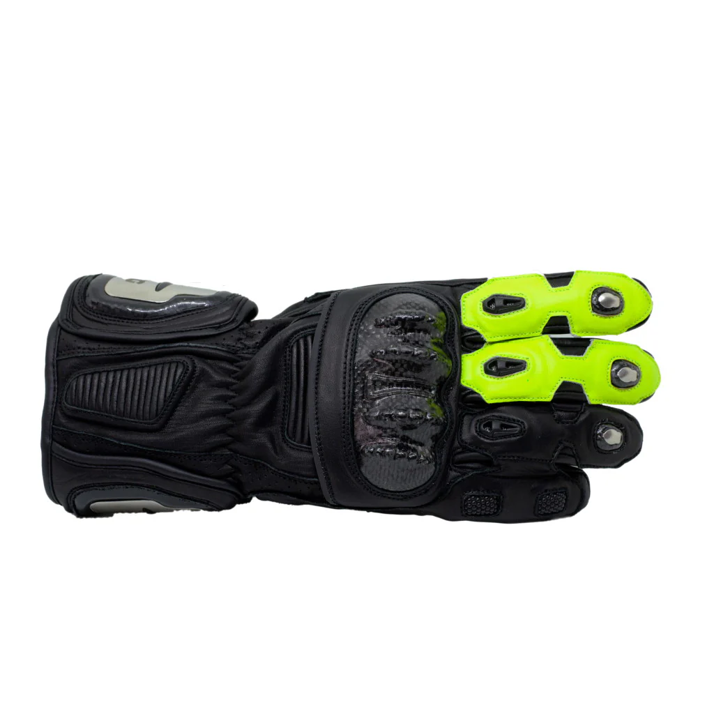 TBG Corsa Racing Gloves - Black/Fluro